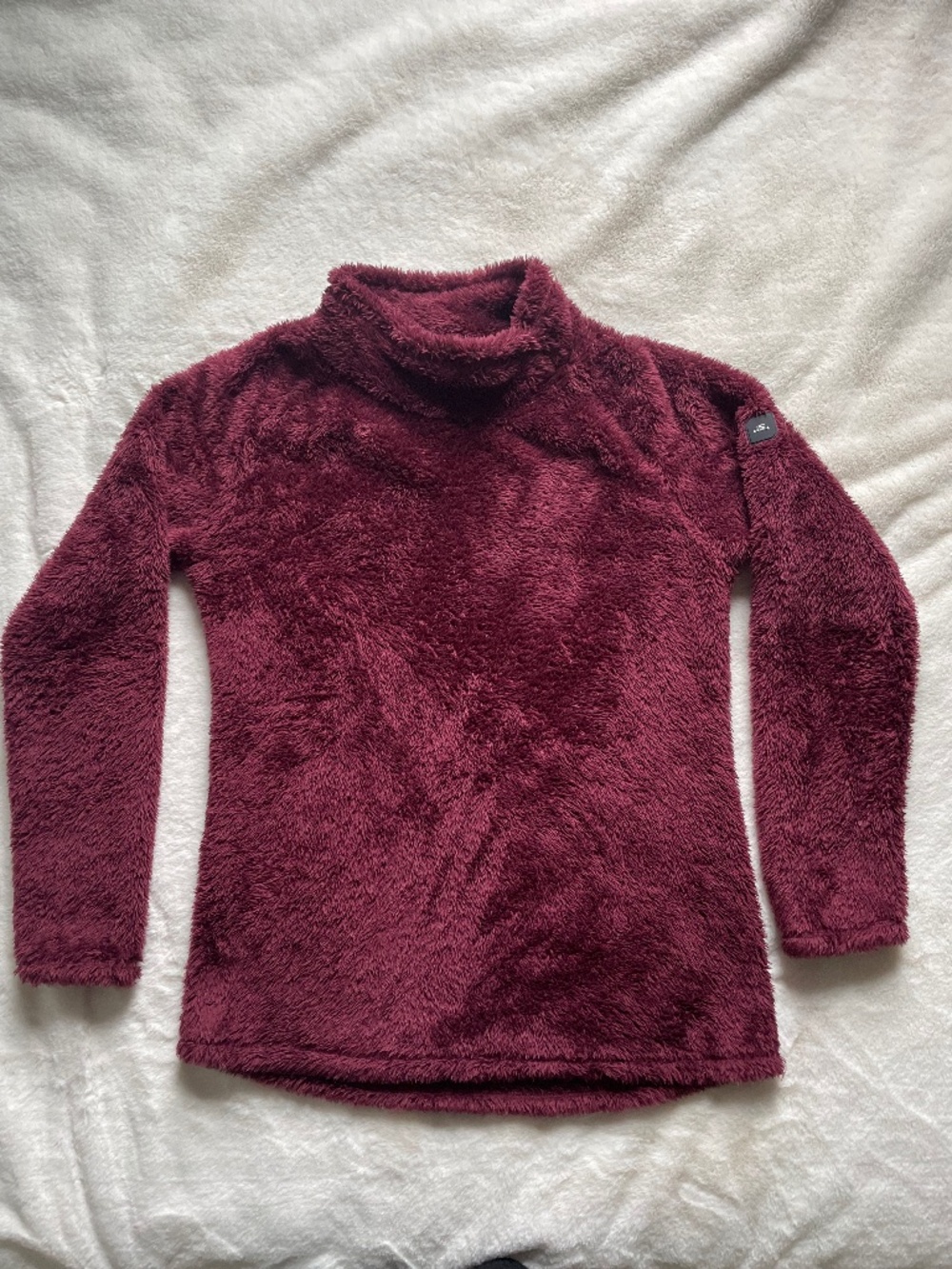 O'Neill Maroon Fuzzy Sweater